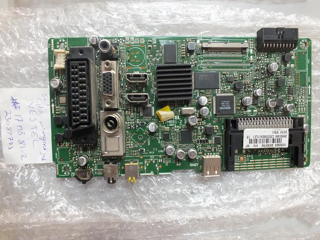 17MB81-2- 23088783- 23068821- SEG 39188F- MAIN BOARD- ANAKART- V390HJ1-LE1